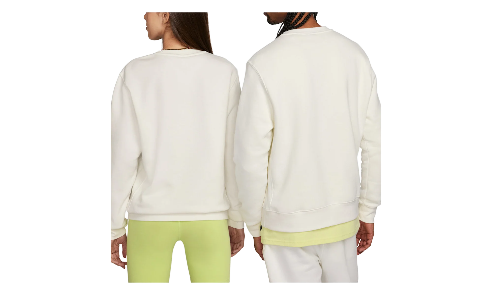 Sportswear Club Fleece Crewneck Sweatshirt "Sail / White" BV2662 133