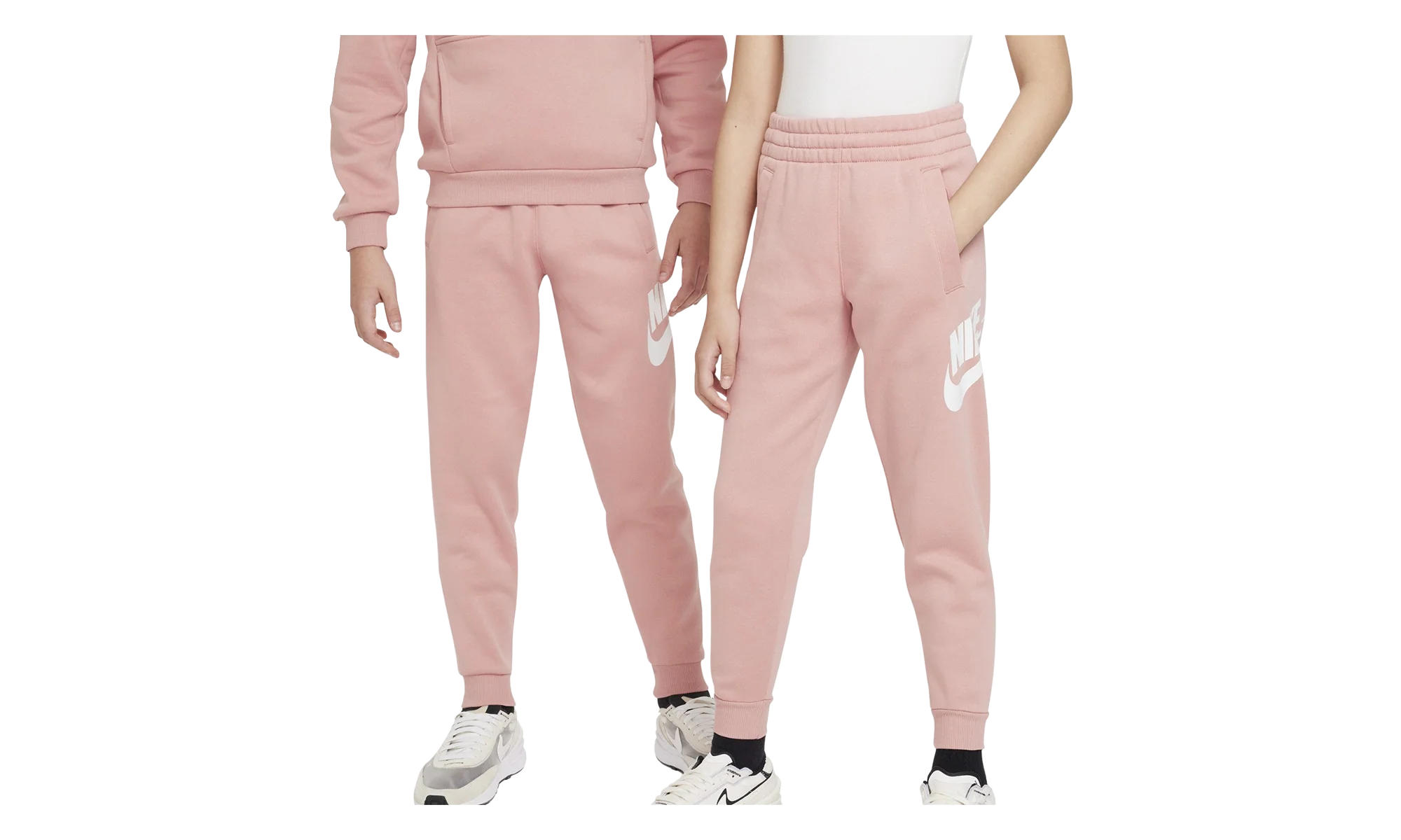 Club Fleece Jogger Pants GS "Red Stardust / White" FD2995 618
