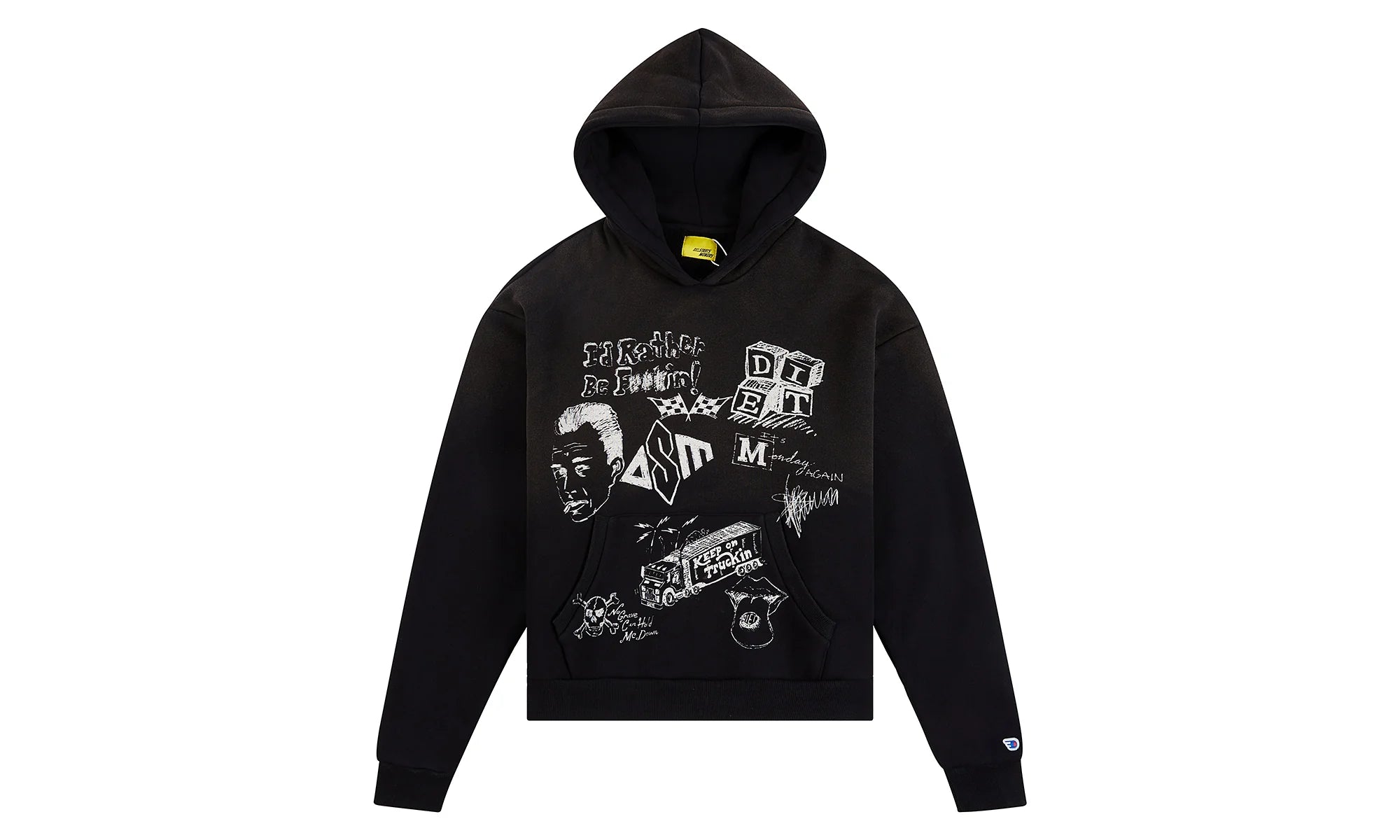 Doodle Hoodie "Vintage Black" DSM HOL2501 025