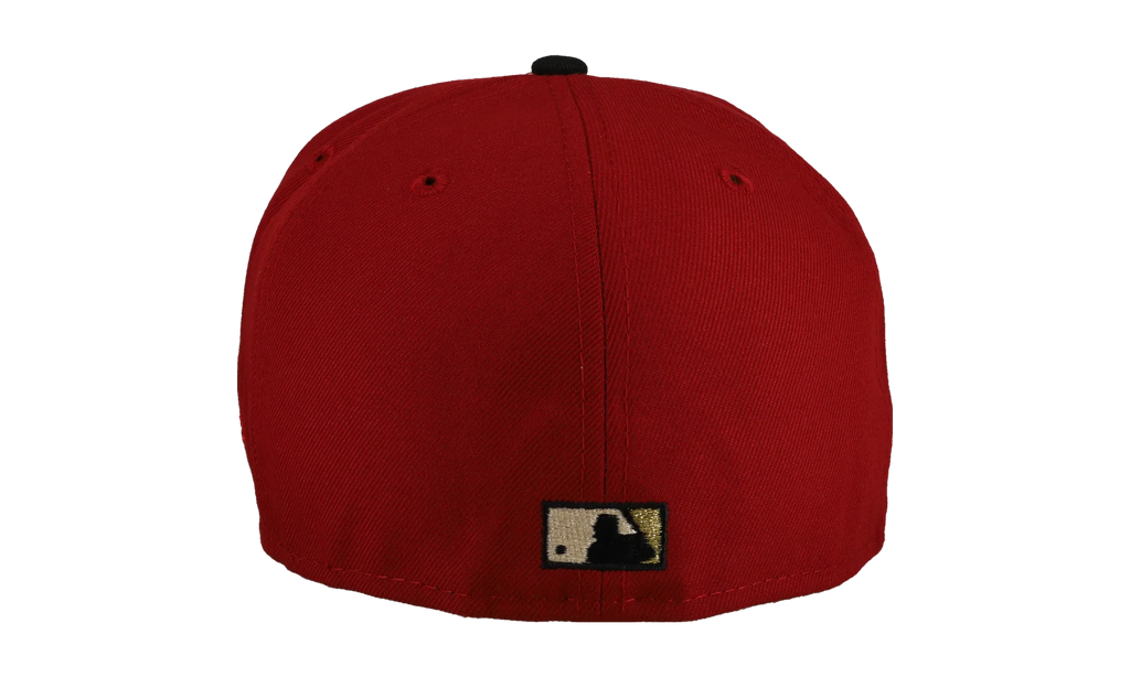 59FIFTY Houston Astros 35 Great Years Pinwheel Fitted Hat "Red / Chrome" NE125