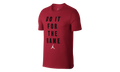 Jordan "Do It For The Game" Basketball T-Shirt "Red / Black" 878388 687