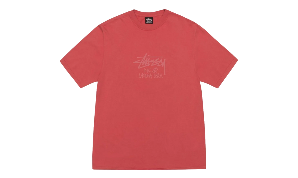 Laguna USA Pigment Dyed Tee "Guava" STUS390