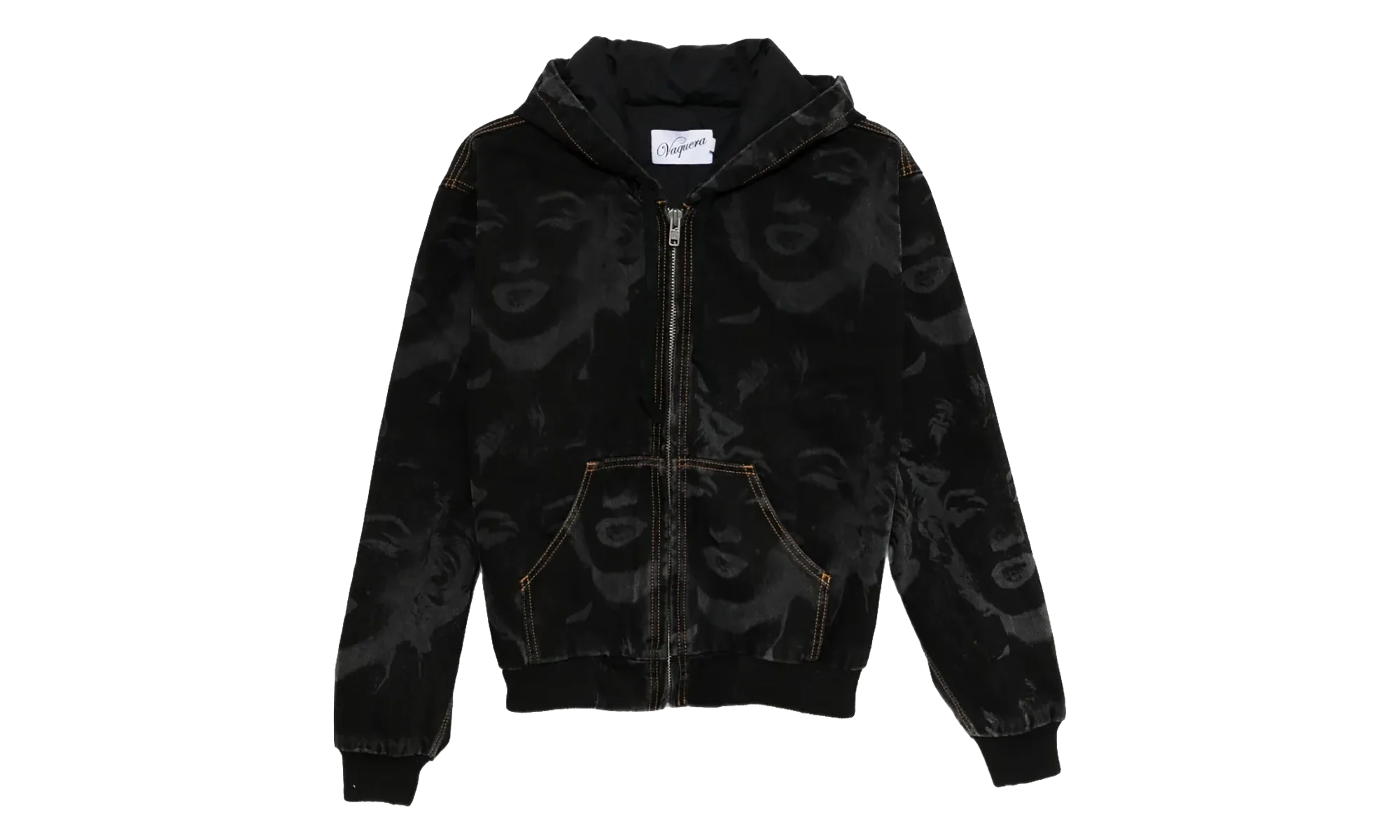 Marilyn Denim Workwear Jacket "Black" VAQ10J006