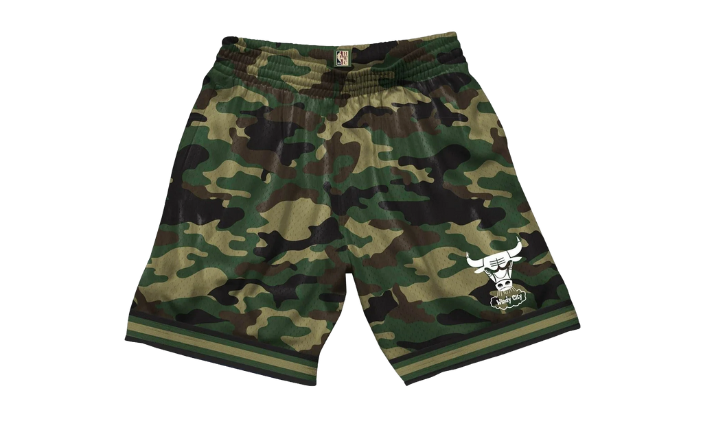 NBA Mesh Shorts "Chicago Bulls - Camo" SHORMG18006 CBUCMWD1