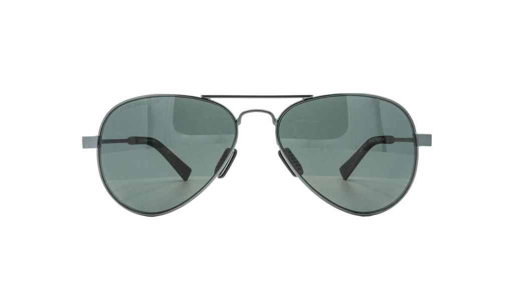Getaway M Sunglasses "Gray Polarized - Satin Gunmetal" 8640118 910108