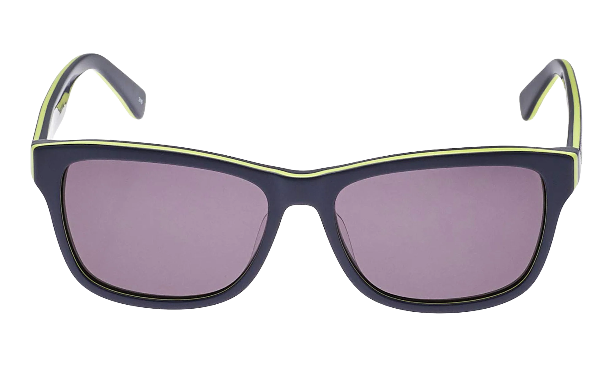 Rectangle Sunglasses "Blue/Yellow" L683S-414
