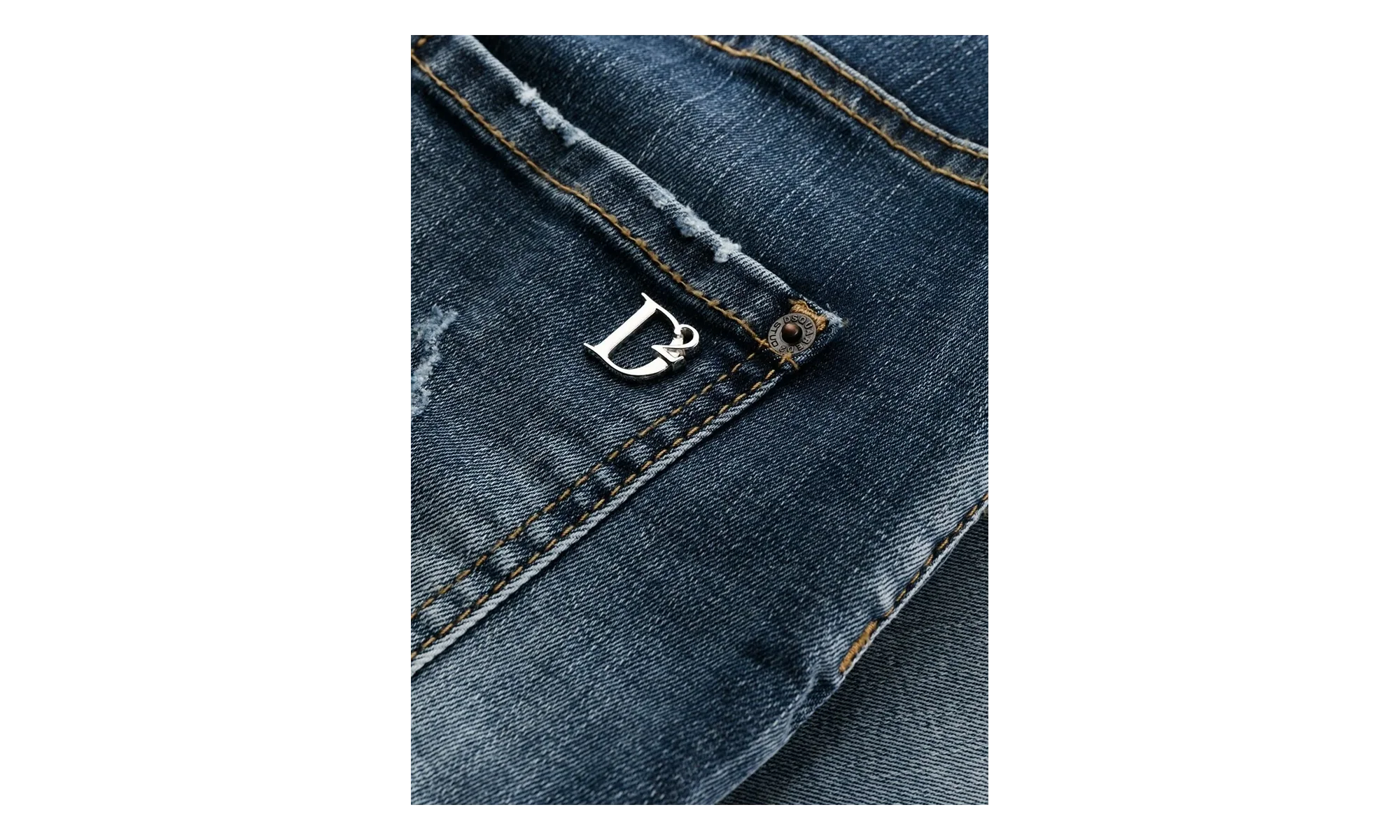 Dark Wash High Waist Cropped Twiggy Jeans WMNS "Denim" S75LB0746S30685470