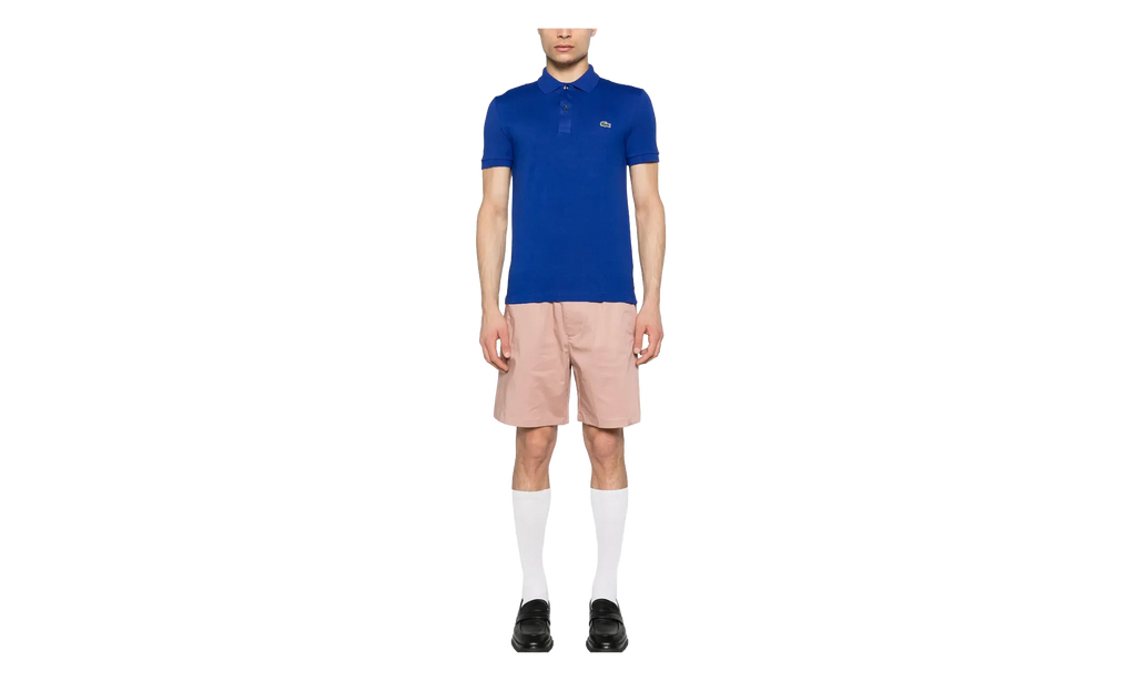 Slim Fit Petit Piqué Polo T-Shirt "Blue" PH4012 BDM