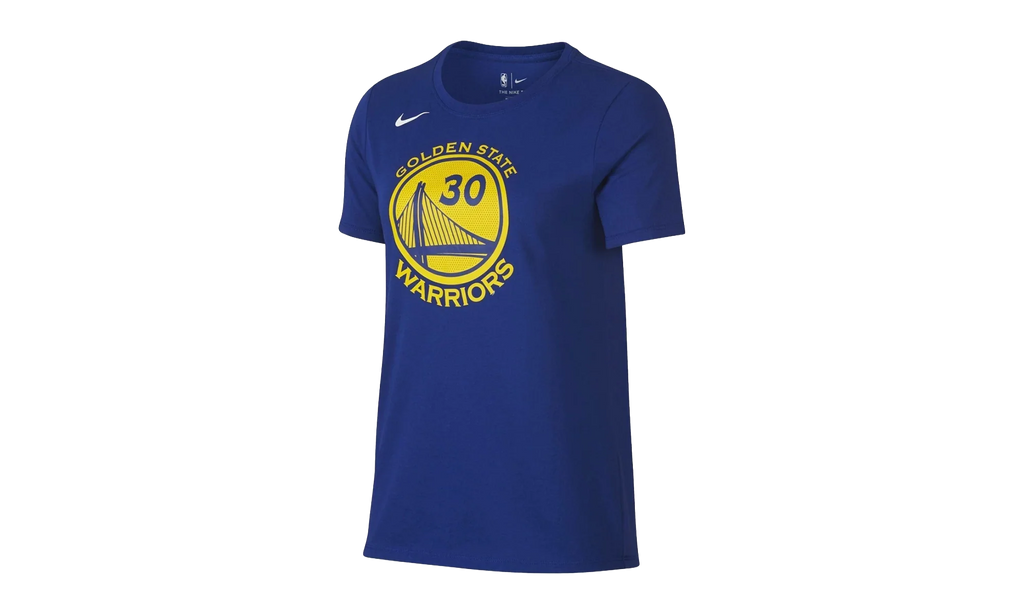 NBA Golden State Warriors T‑Shirt WMNS "Curry Name & Number" 871408 496