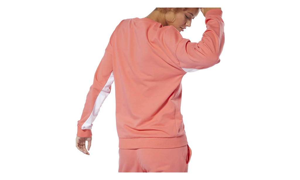 Classics French Terry Crew Sweatshirt WMNS "Bright Rose" DT7245