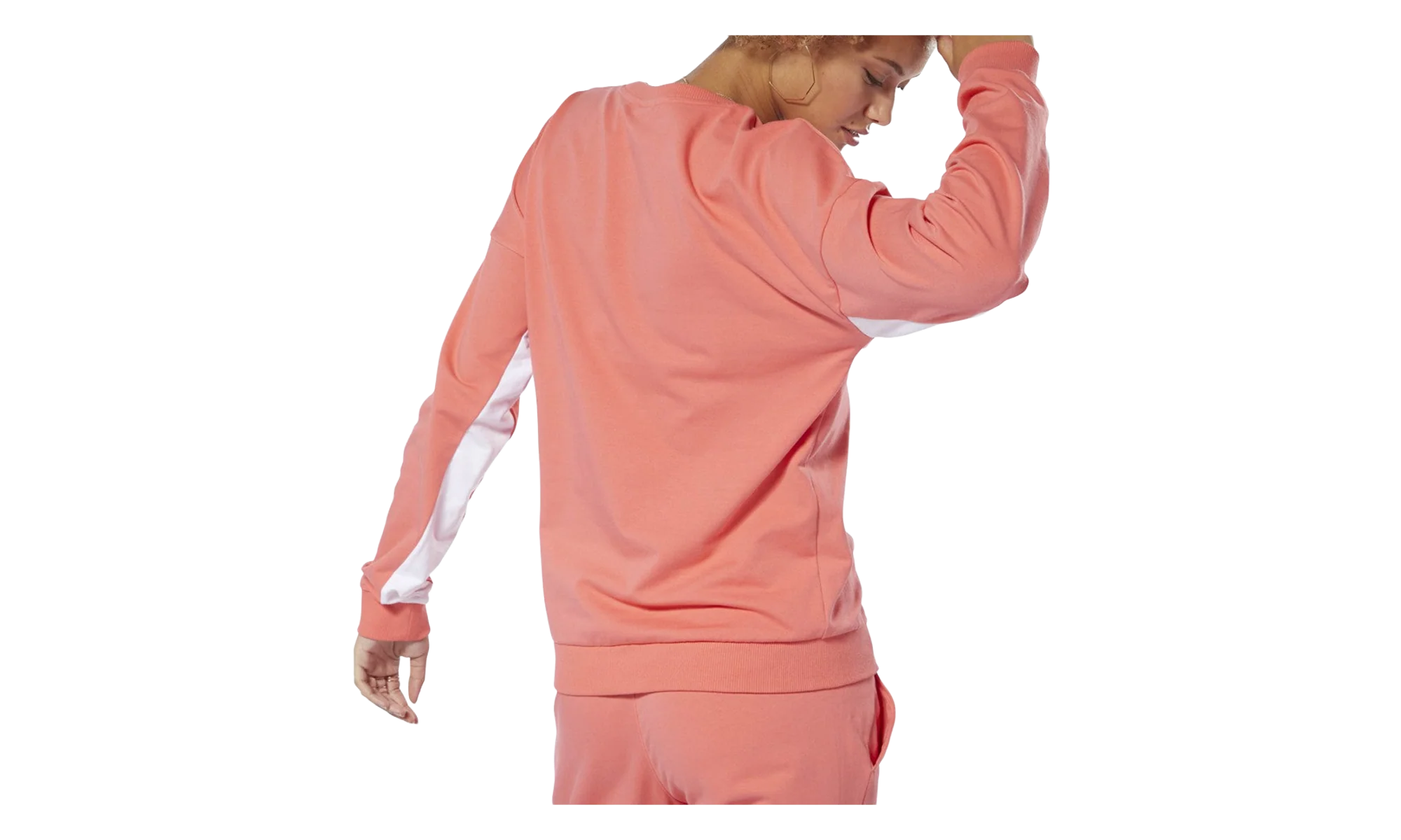 Classics French Terry Crew Sweatshirt WMNS "Bright Rose" DT7245