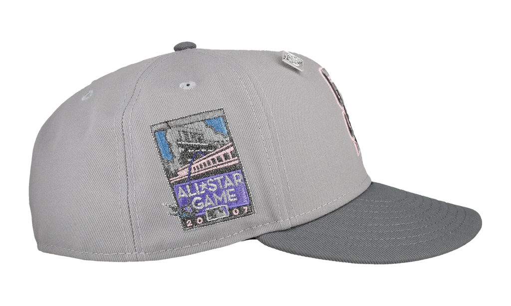 59FIFTY San Francisco Giants 2007 All Star Game Fitted Hat "Grey / Pink / Silver" NE363