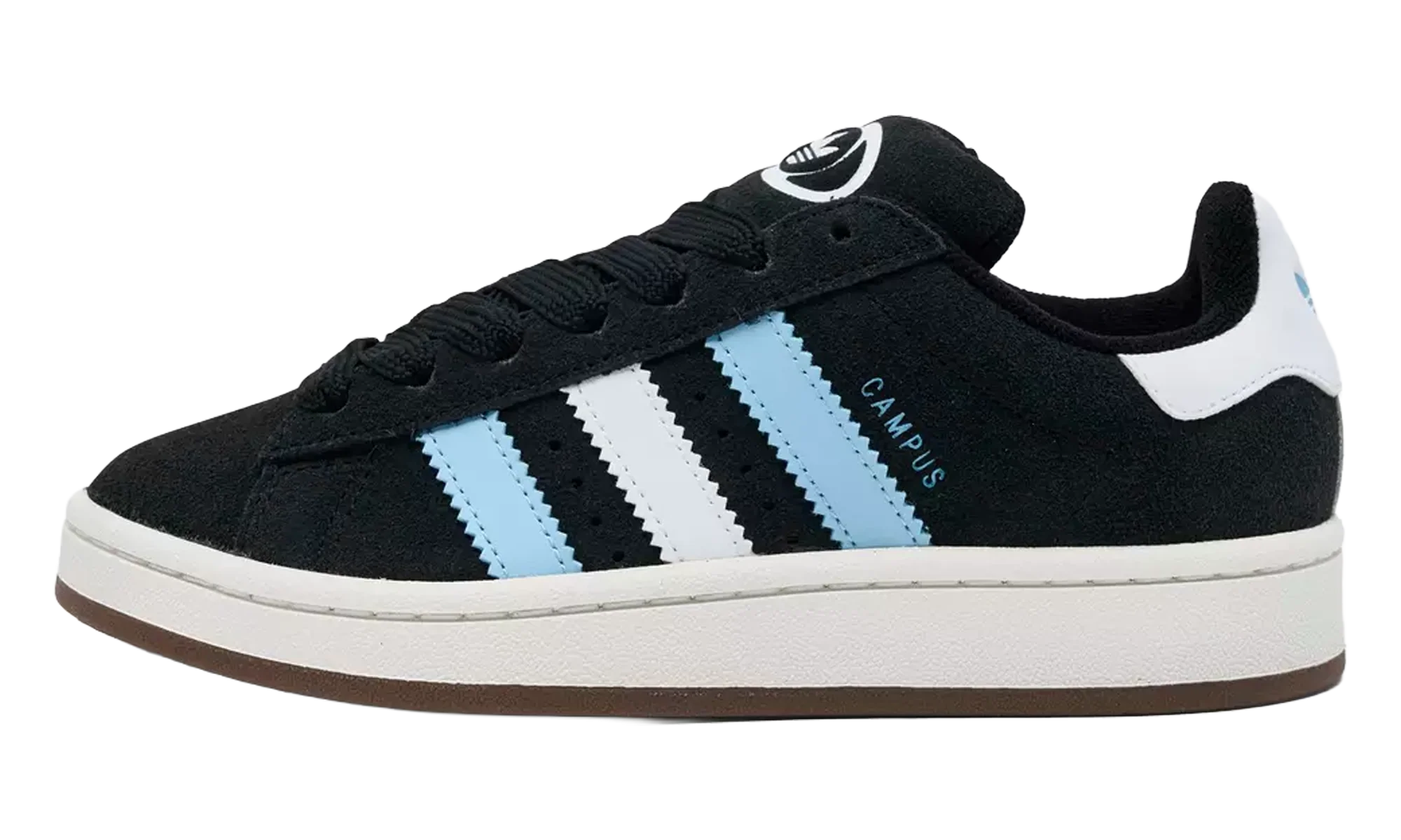Campus 00s GS "Core Black/Footwear White/Clear Blue" JS0053