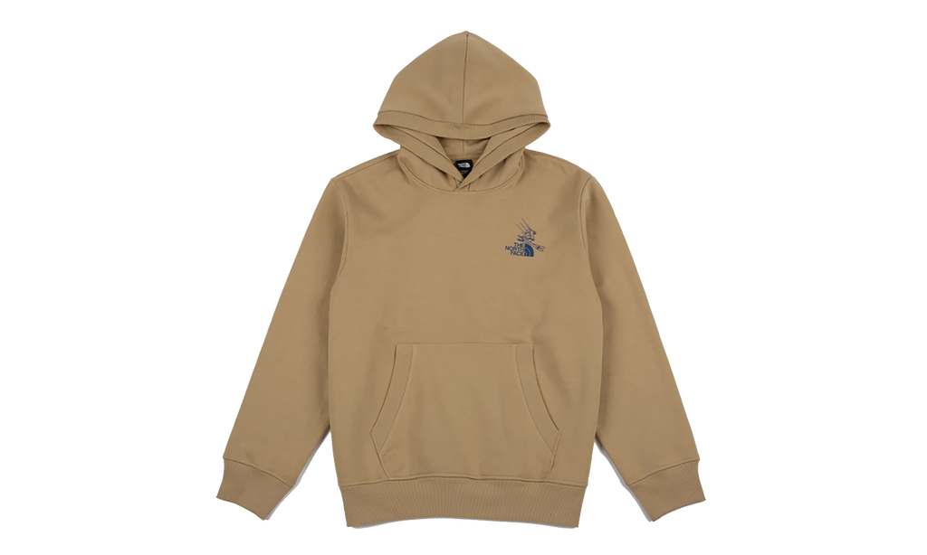 Mountain Celebration Relaxed Hoodie "Khaki Stone" NF0A8GB9LK5