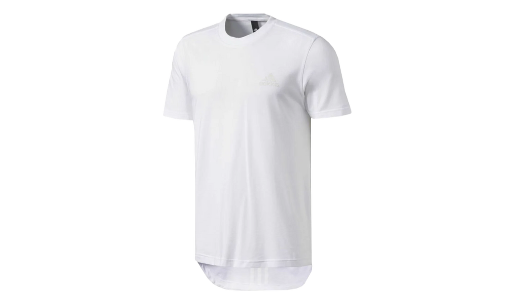 Essentials Droptail 3-Stripe T-Shirt "White" BQ1548