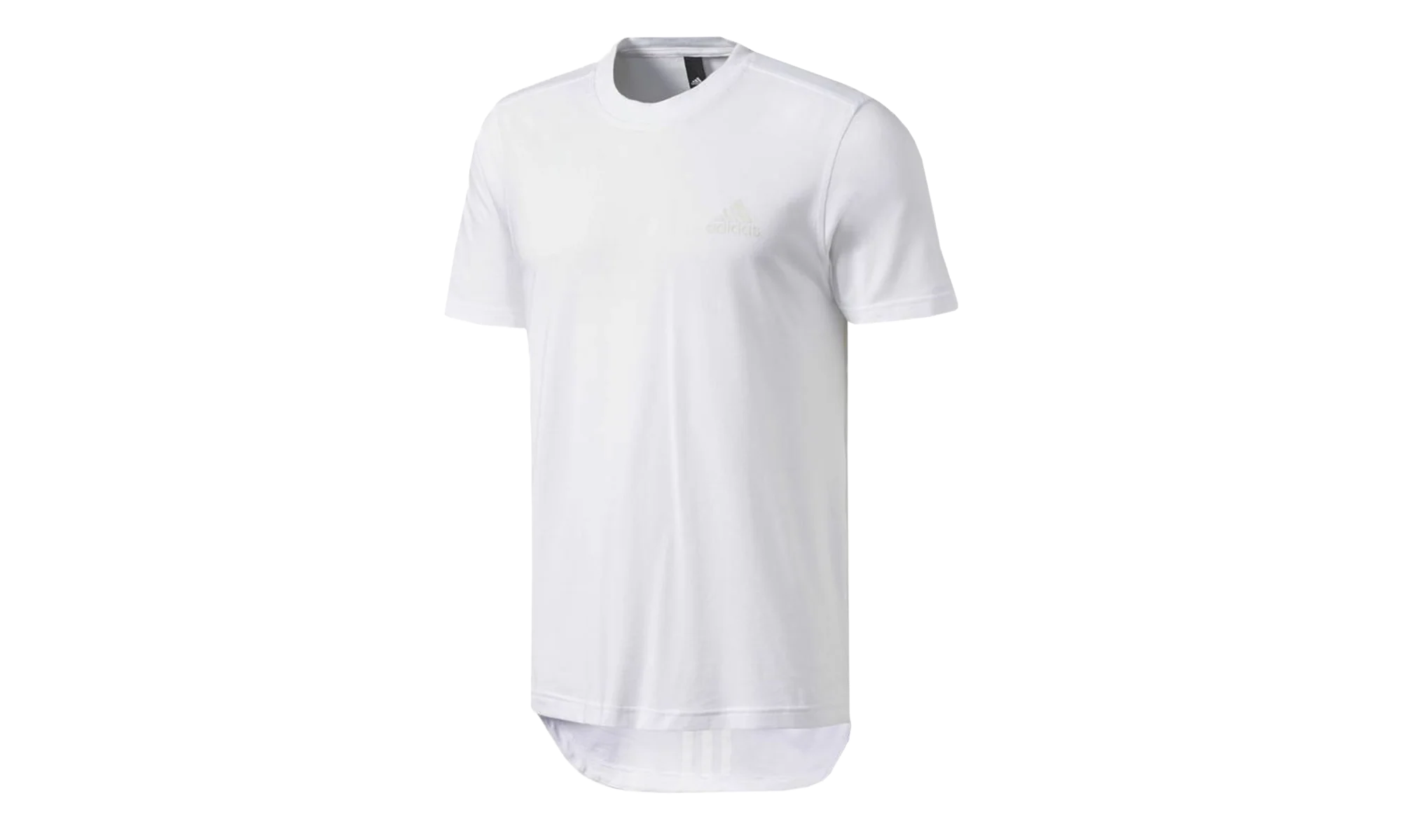 Essentials Droptail 3-Stripe T-Shirt "White" BQ1548