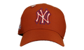 59FIFTY New York Yankees 2008 World Series Fitted Hat "Burnt Orange / Metallic" 123451299941