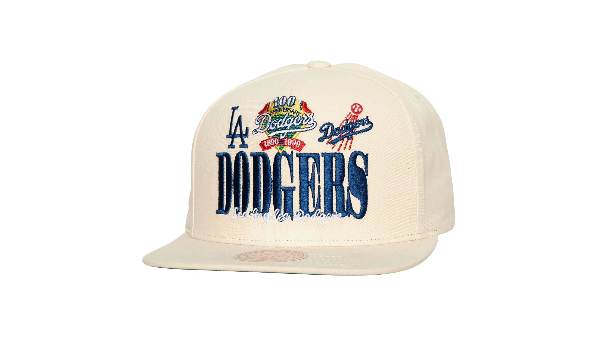 MLB Cooperstown Reframe Retro Snapback Cap "Los Angeles Dodgers - Off White" HHSS6661 LADYYPPPOFWH