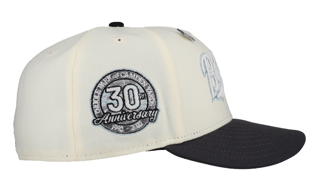 59FIFTY Baltimore Orioles 30th Anniversary Fitted Hat "Chrome Icey" 123451298607