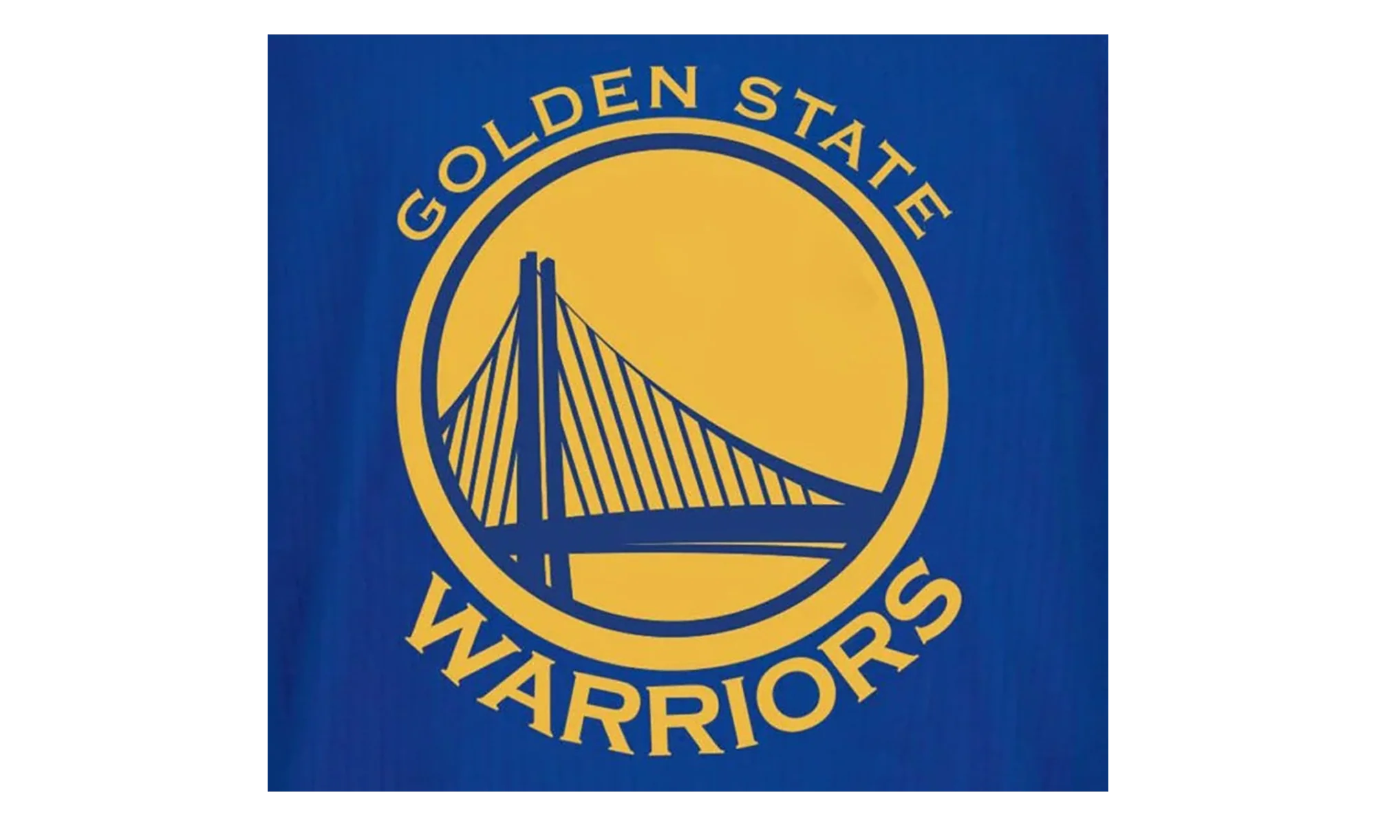 Golden State Warriors Swingman Jersey "Royal Blue / Yellow" H95419