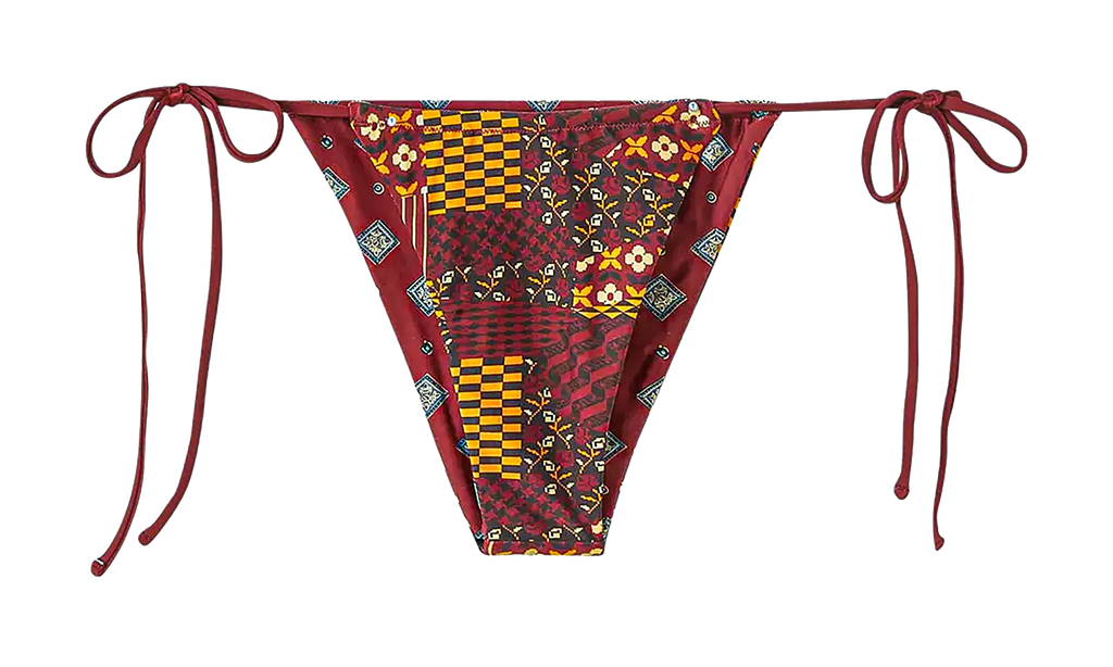 Tova Geo Floral Tie Bottom "Multi" KITH52