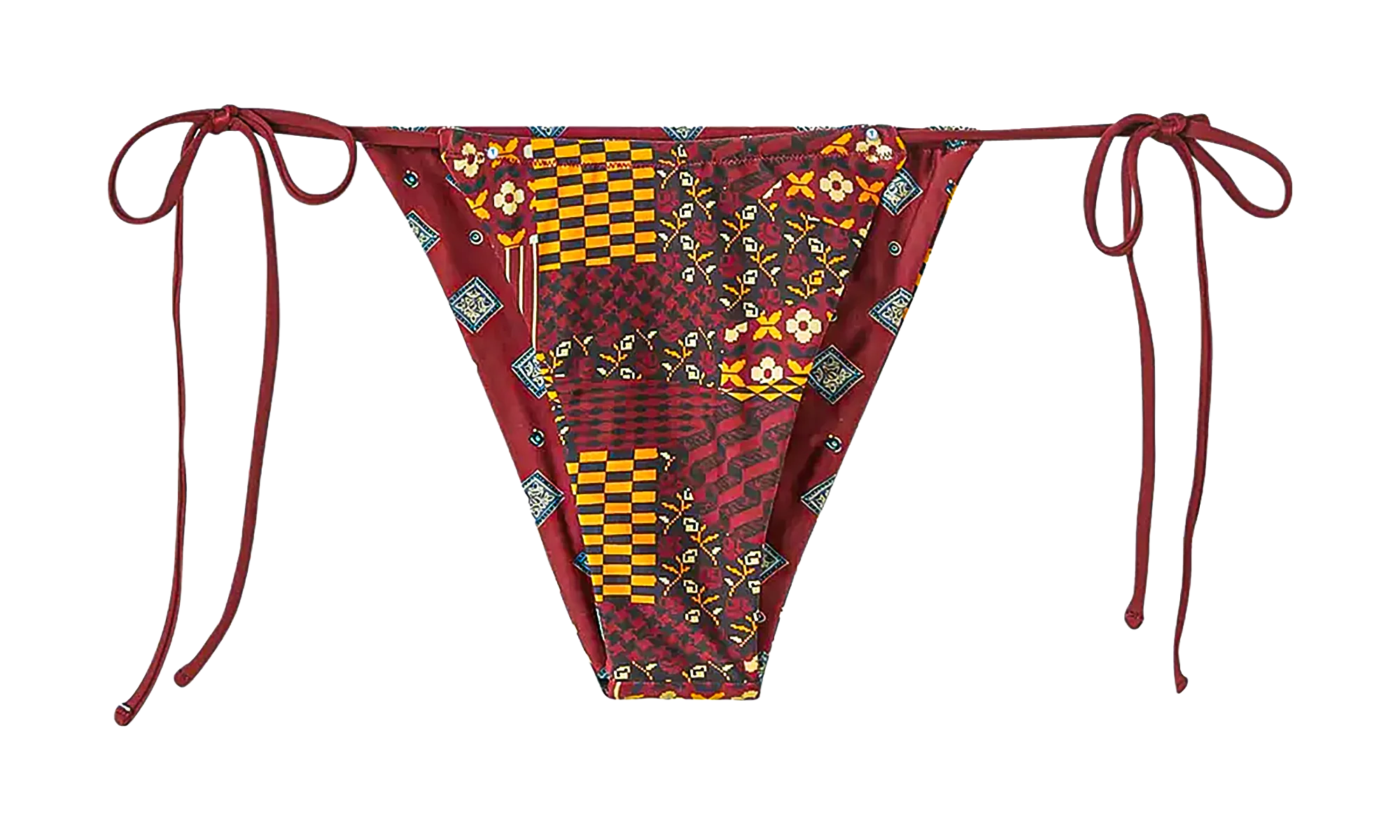 Tova Geo Floral Tie Bottom "Multi" KITH52