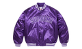 Champion® Satin Varsity Jacket "SS 26 - Purple" SU27454