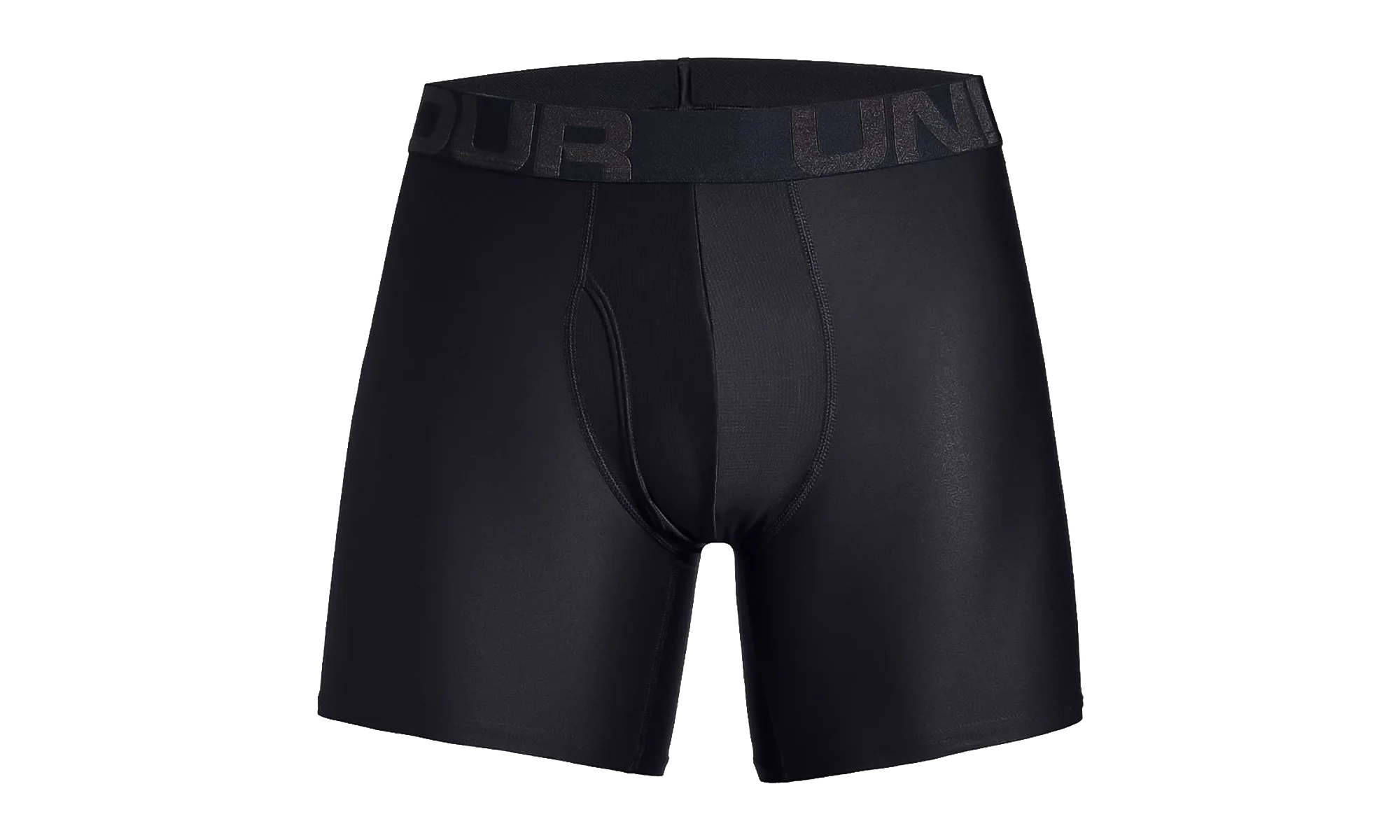 Tech 6" 2-Pack Boxerjock "Black / Black" 1327415 001