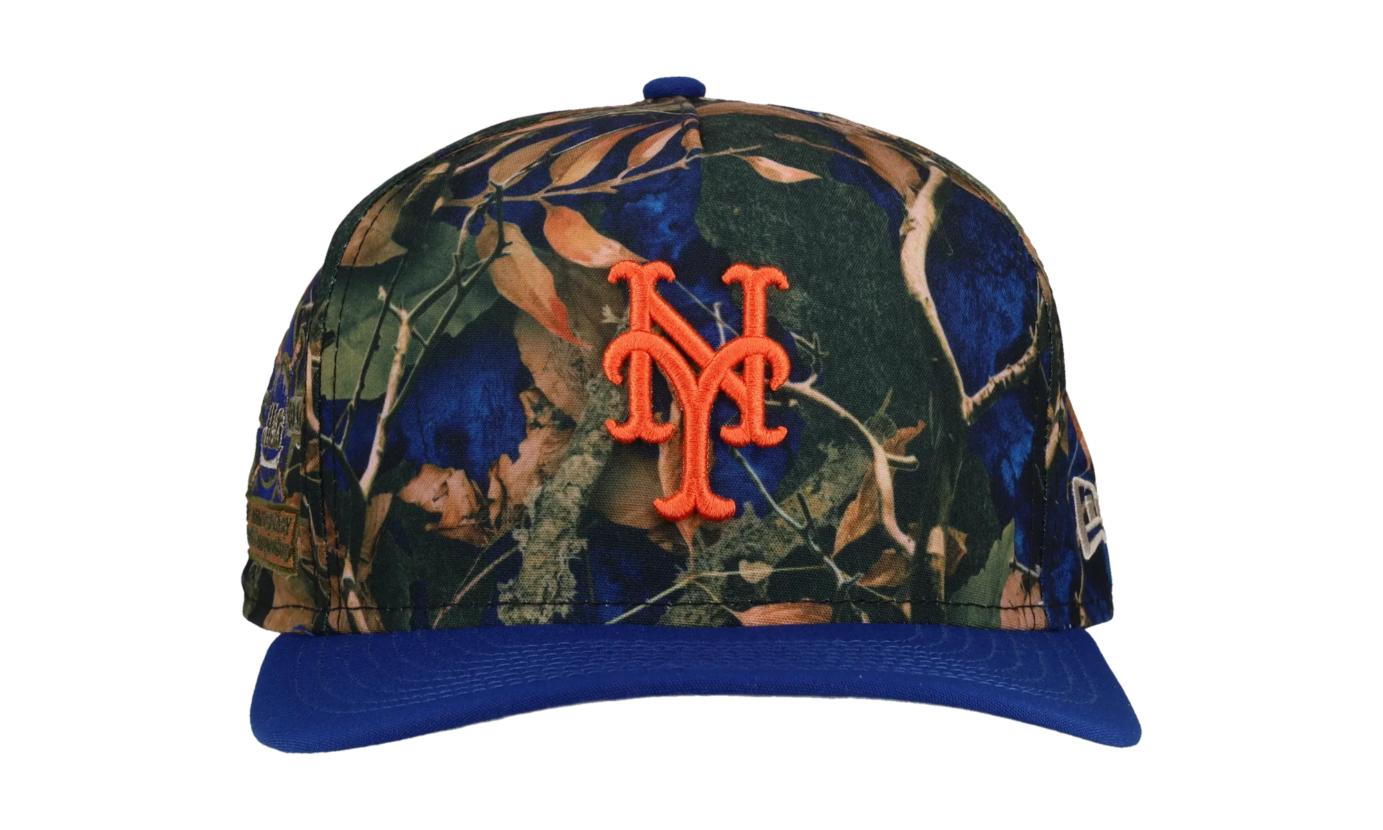 9FIFTY New York Mets Anniversary A Frame Snapback Hat "Leaves / Blue" NE203