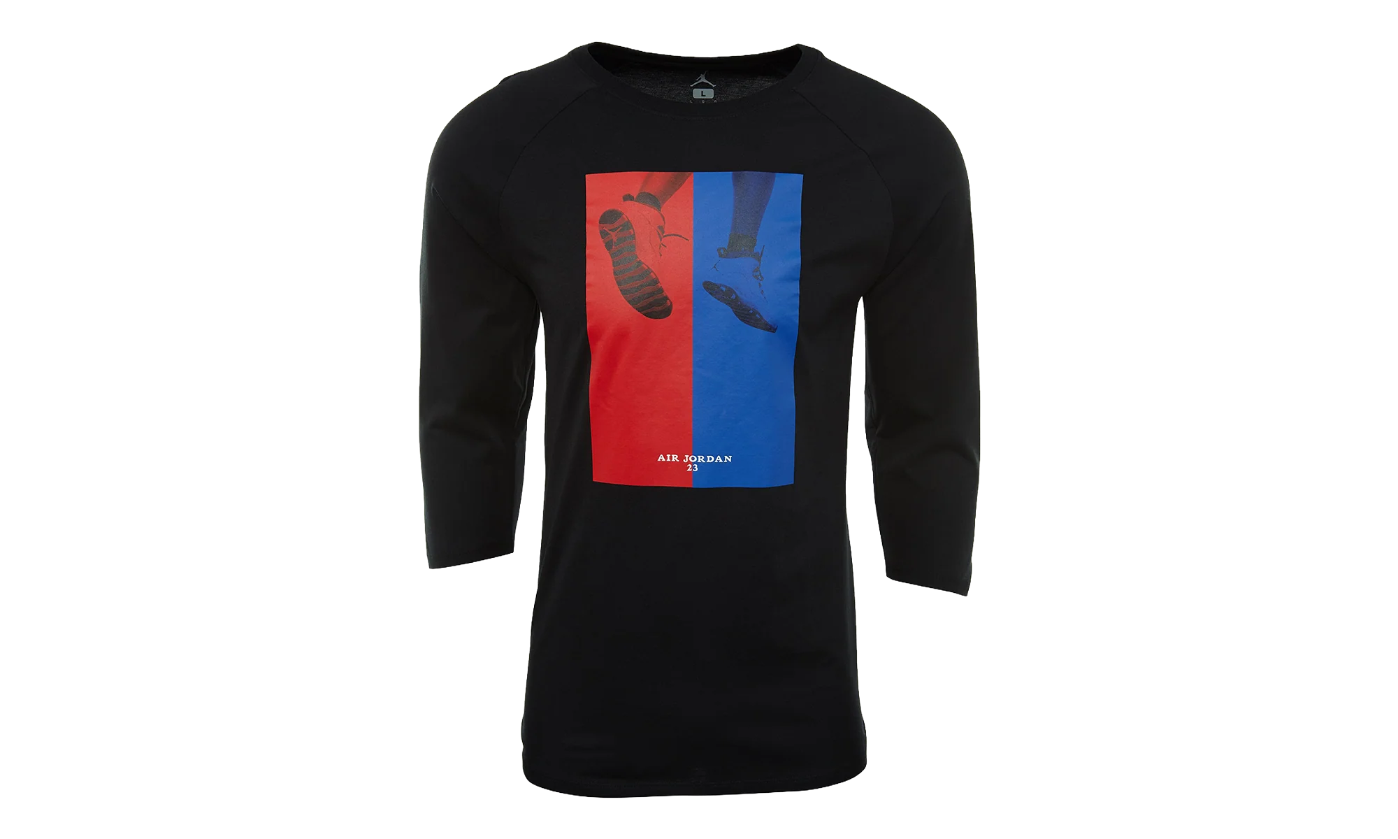 Jordan Retro 10 3/4 Raglan Shirt "Black" AA1879 010
