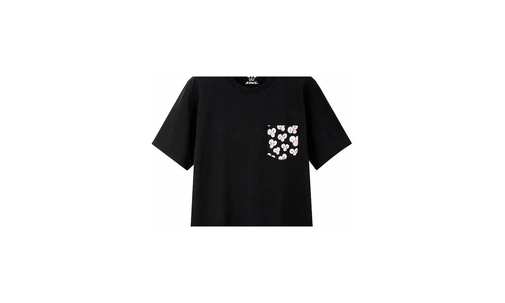 BFF Pocket Tee "Uniqlo - Black" KAWS202446