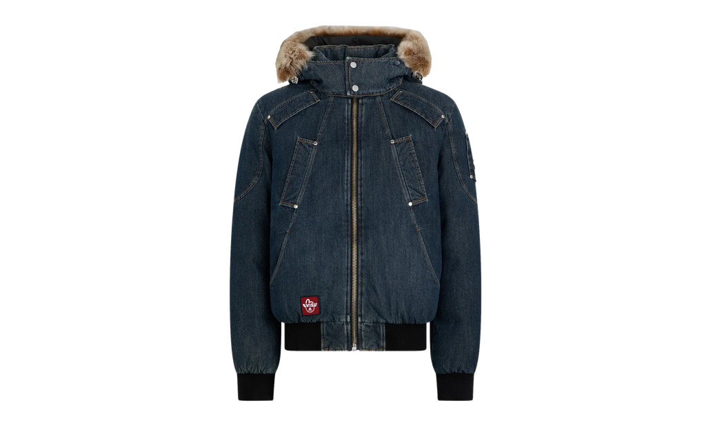 Denim Down Bomber Jacket "Evisu - Denim" M35MB000EV 1843