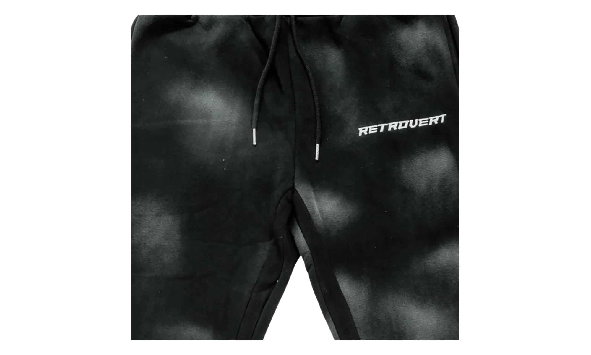 Prefall Flare Sweatpants "Black Washed" RET004