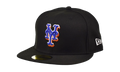 59FIFTY New York Mets Fitted Hat "Black" 70639031