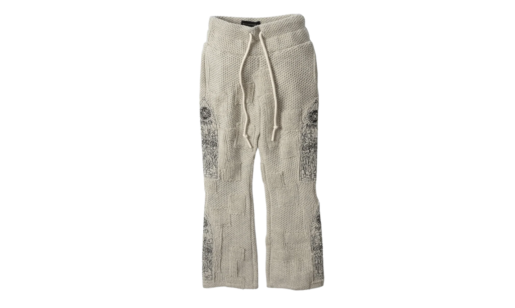 Waffle Window Sweatpants "Beige" WAFFLEWINDOWSWEATPANT IVORY