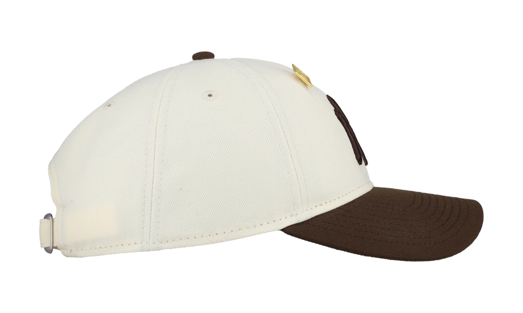 9TWENTY New York Yankees Adjustable Hat "Chrome / Walnut" NE298