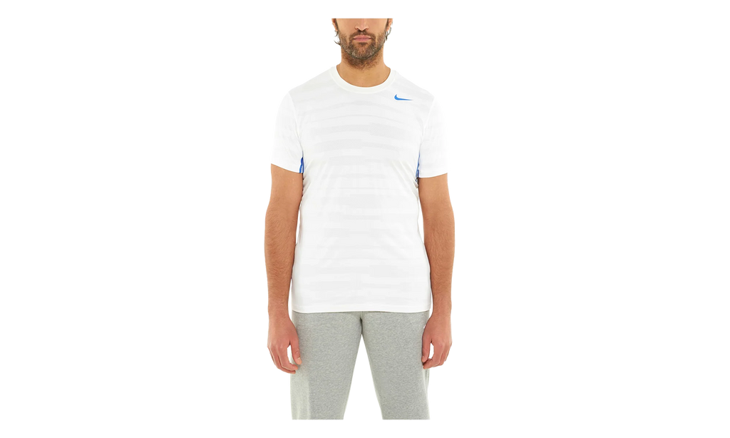 DRI-FIT TENNIS STYLE T-SHIRT "White / Blue" 424978 100