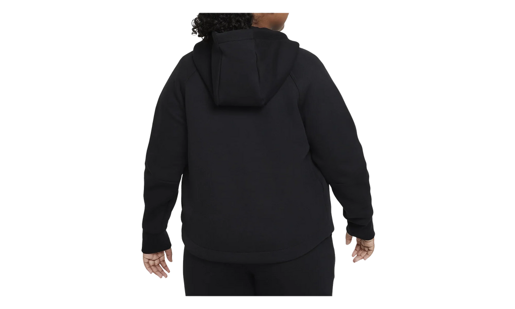 Sportswear Tech Fleece Full-zip Hoodie (Extended Size) GS "Triple Black" FD2980