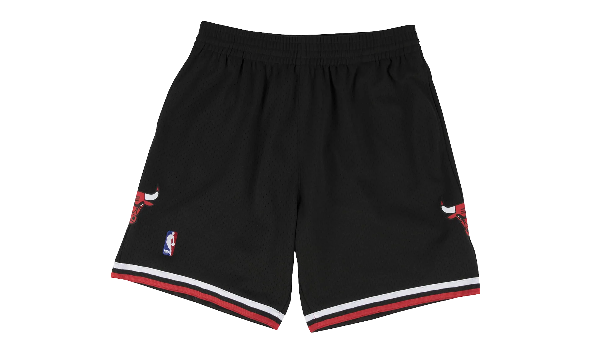 Chicago Bulls Swingman Shorts "Black / Red" MSHAC18023 CBUBLCK97