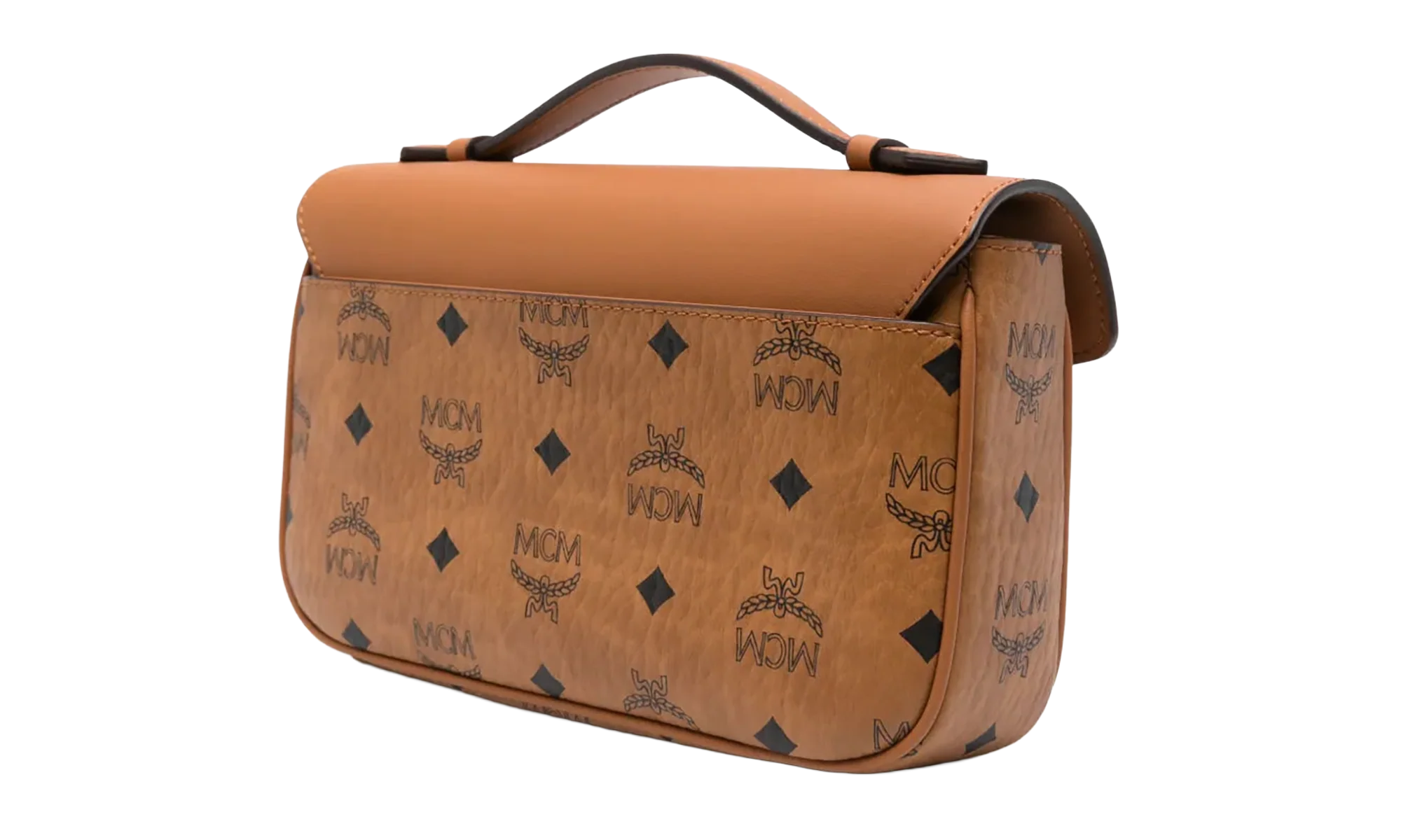 Medium Tracy Crossbody in Visetos "Cognac" MWRFSXT01CO001