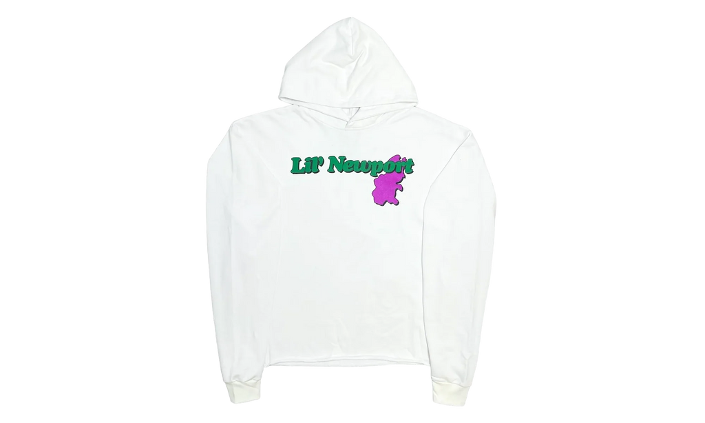 Yams Day Lil Newport Hooded Sweatshirt "White" VL0027