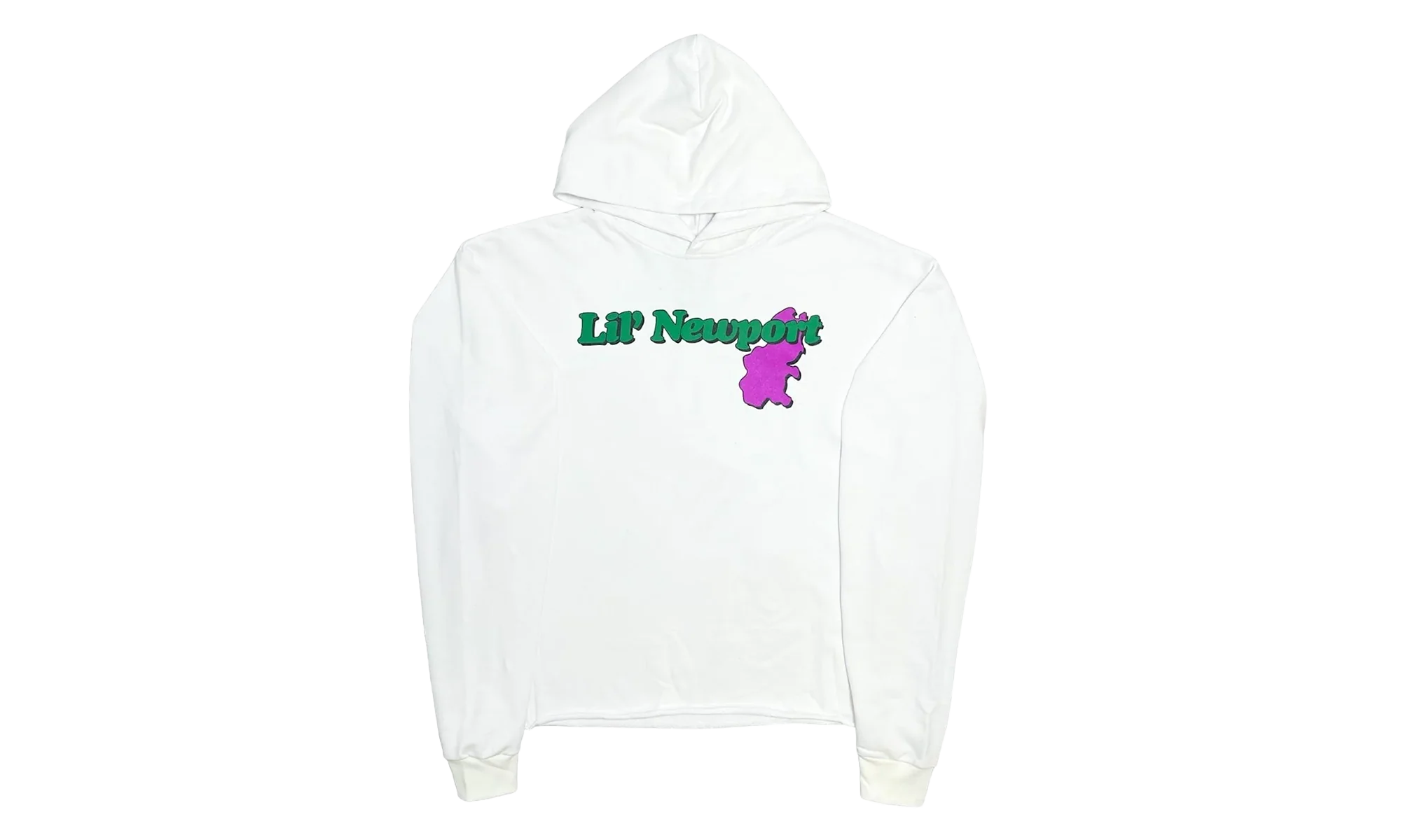 Yams Day Lil Newport Hooded Sweatshirt "White" VL0027