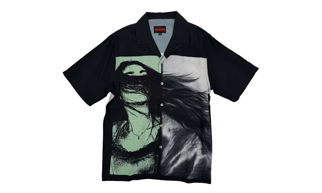 Horse Hair SS Button Up "Black" P26SP030-BLK