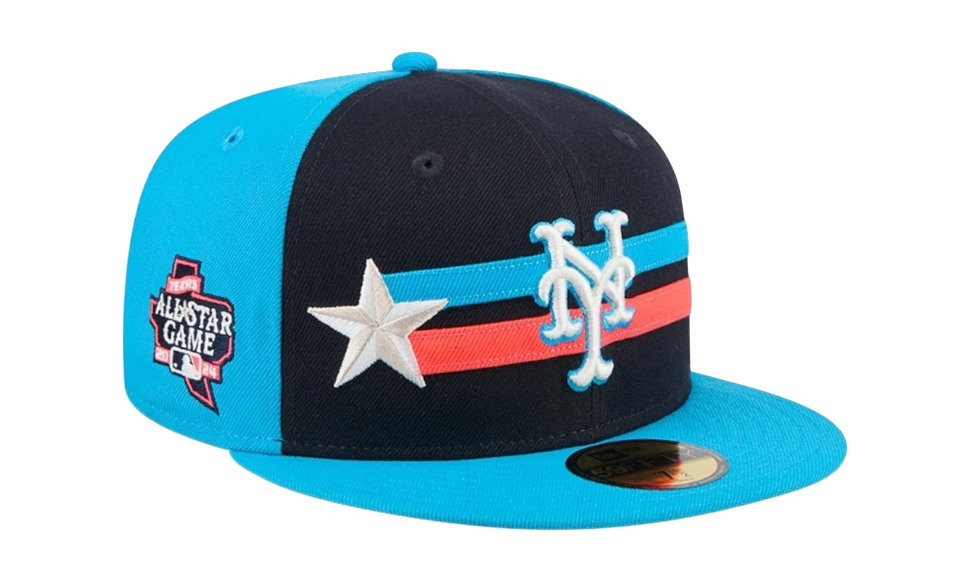 59FIFTY New York Mets 2024 All Star Game Fitted Hat "Blue / Orange" NE492