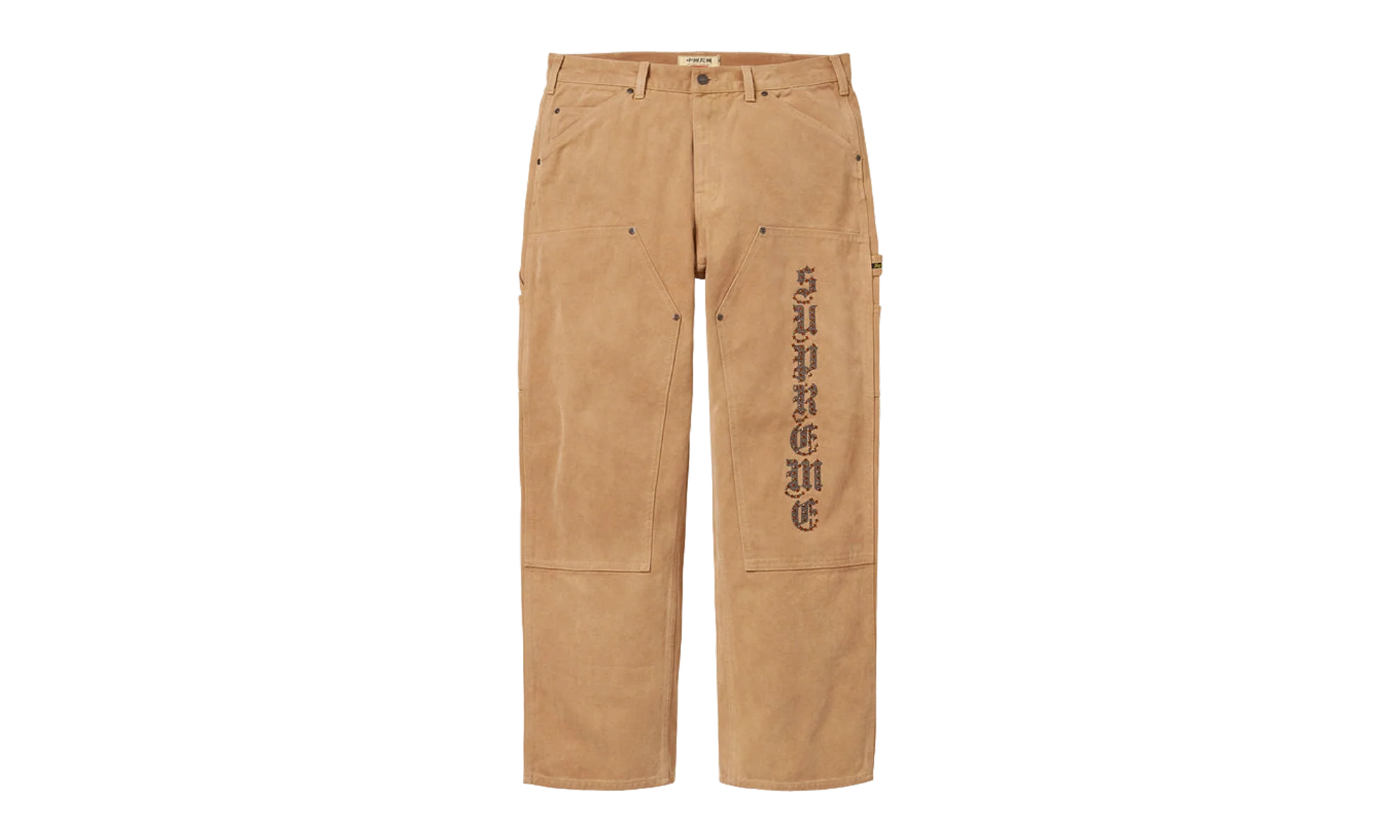 The Great China Wall Double Knee Painter Pant "SS26 - Tan" SU27520
