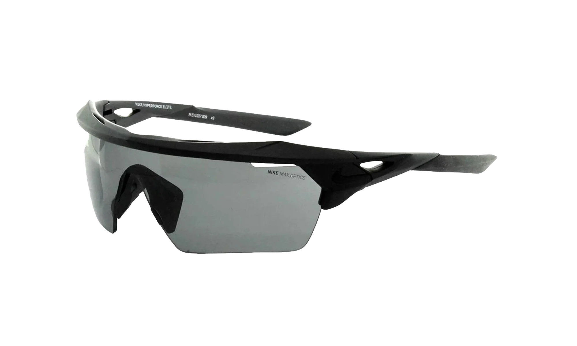 Hyperforce Elite Sunglasses "Matte Oil Grey / Dark Grey / Black Mirror" EV1027 009