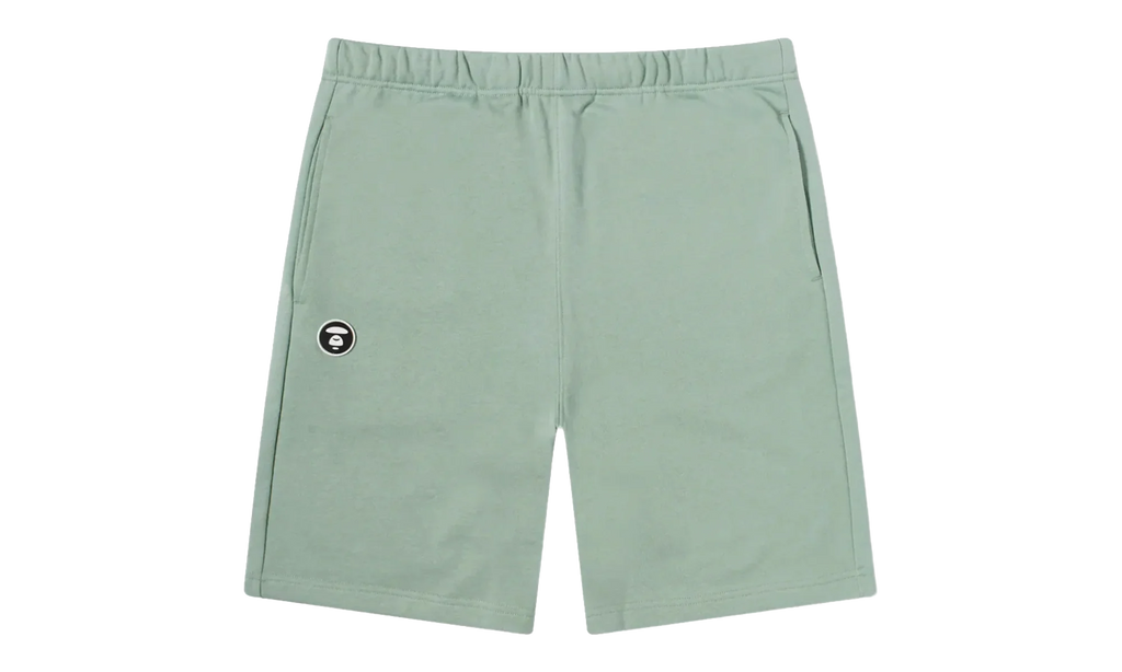 AAPE One Point Fleece Shorts "Green" 9G00B8X0