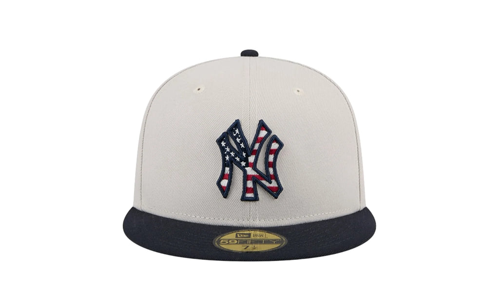 New York Yankees Independence Day 2024 59FIFTY Fitted Hat "Grey" 60506385