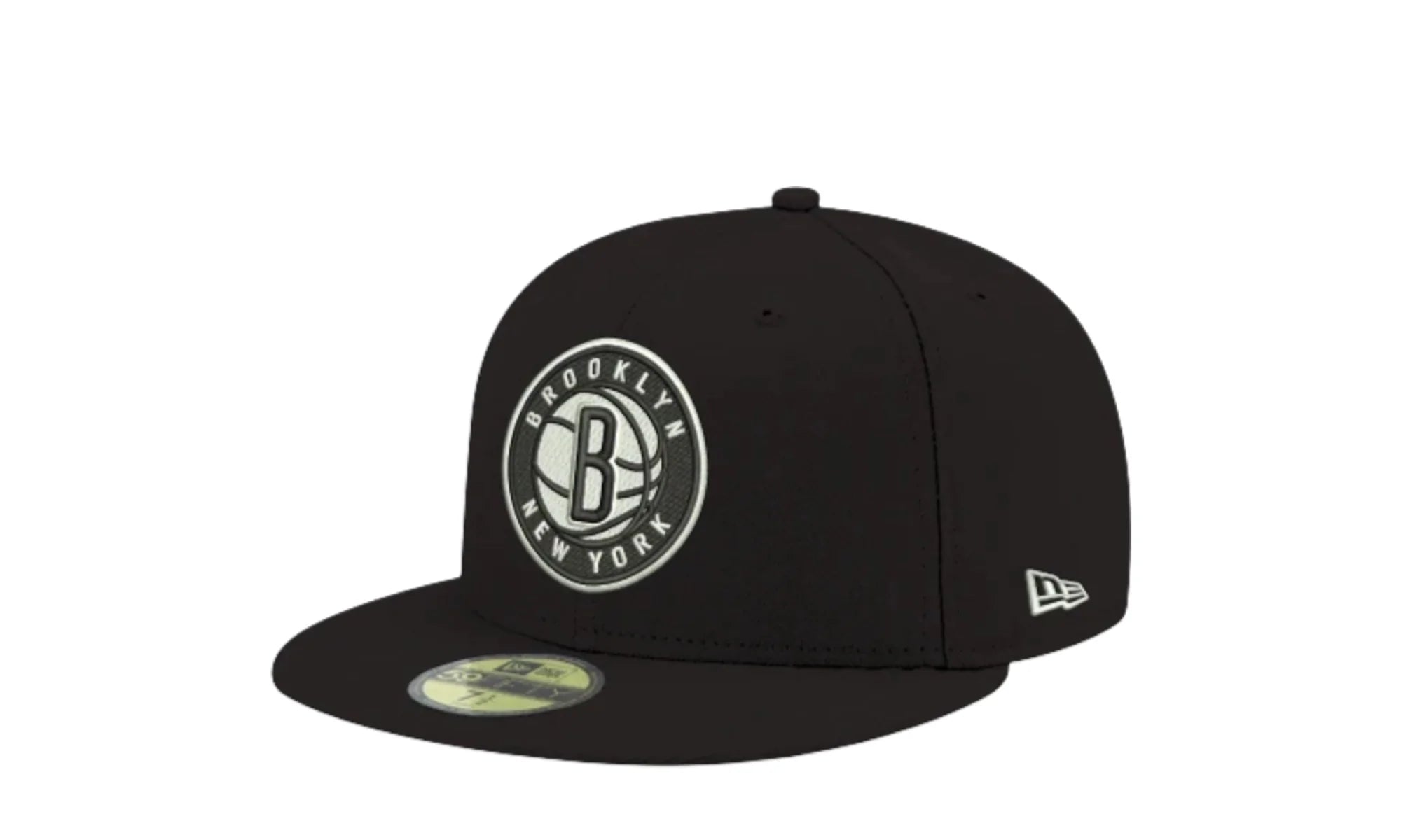 59Fifty NBA Brooklyn Nets Fitted Hat "Black" 70343946