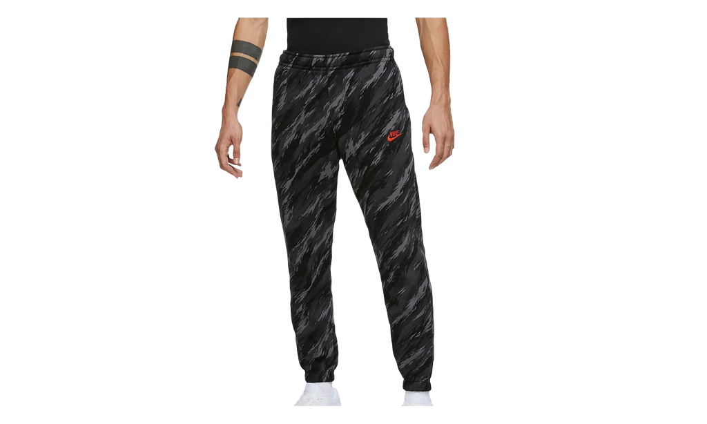Sportswear Sport Essentials+ Club Fleece Sweatpants "Black / Orange" DD5145 010